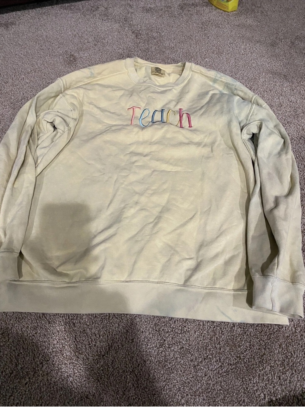 Comfort Colors Xl Teach Crewneck